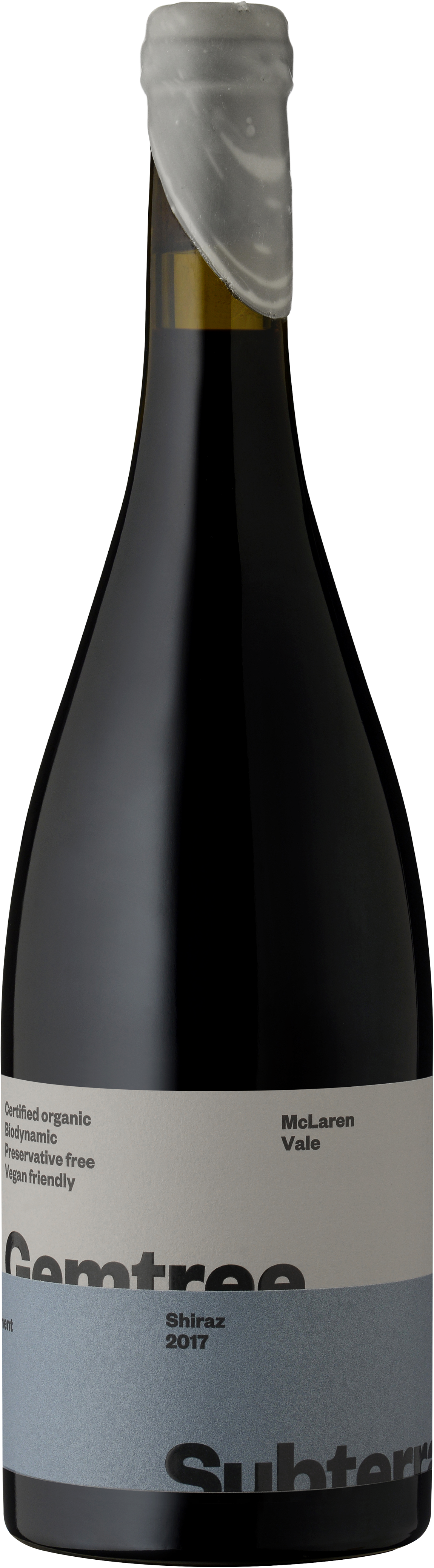 Subterra Stage 2 Vineyard 8 Months Confinement McLaren Vale Shiraz Gemtree Wines